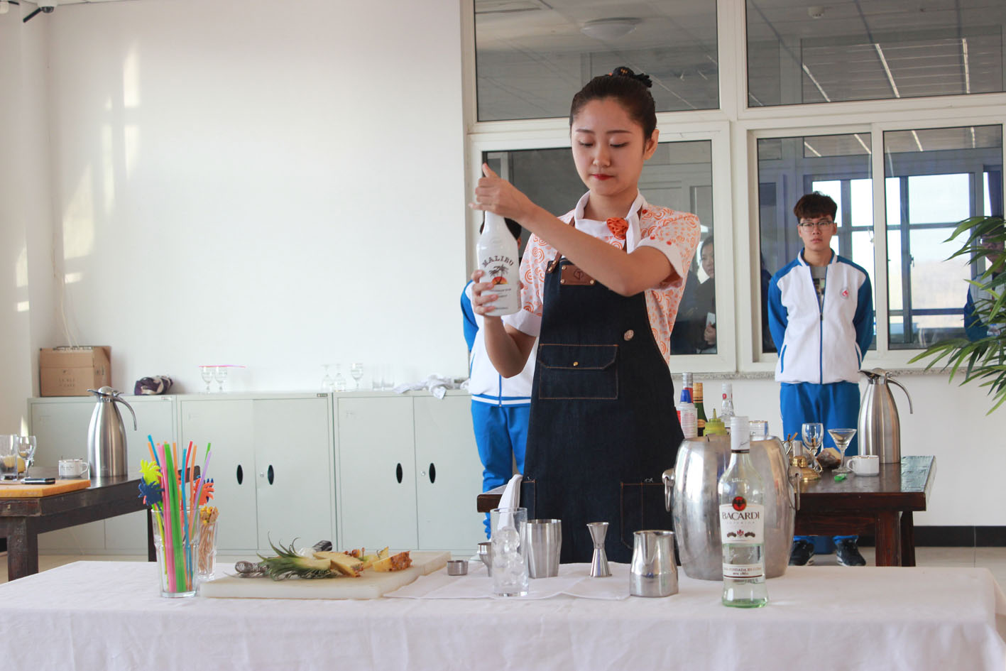 西餐宴会服务赛场咖啡调酒赛项